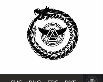 Vikingo svg, Runa Svg archivo de corte, Vegvisir svg, Símbolo vikingo svg, svg nórdico, runas celtas svg, Mitología nórdica svg, clipart png escandinavo