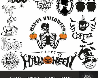 Horror SVG Bundle Halloween Horror SVG Horror Friends svg Horror characters svg Halloween svg Cricut cut file