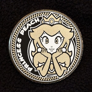 Princess Peach - Choice / Challenge Coin