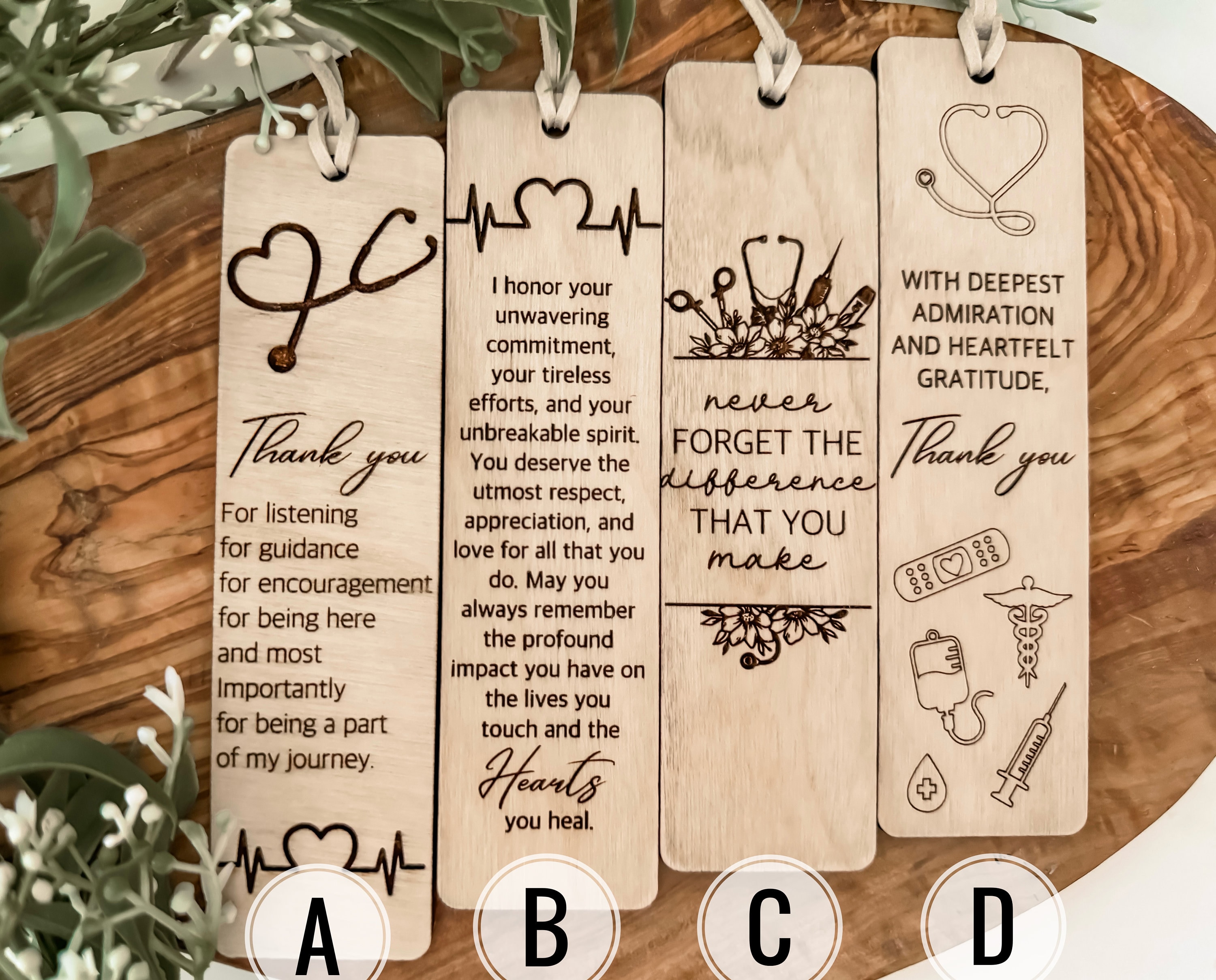Fatto a mano in legno da appendere, Gift for Someone Special