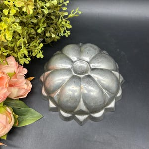 West Germany Tin gelatin Mold Pudding Mold