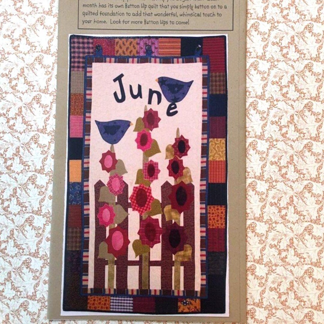 Quilt Sewing Pattern for Spring June - Etsy