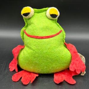 Frog Plushie Stuffed Animal Bean Bag
