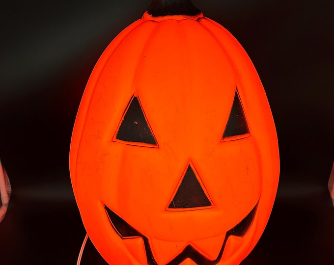 Vintage Blow Mold Empire Light up Jack O Lantern 21” High - Etsy
