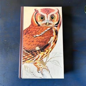 Vintage Reader&#39;s Digest Book of North American Birds, Illustrated Hardcover, Birdwatcher Gift, Nature Lover Book, Owl Cover