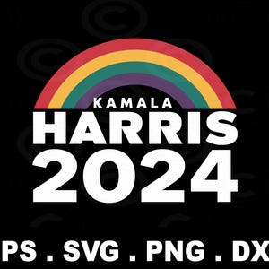 Kamala Harris SVG, Madam President PNG, Women&#39;s Power Komma la Png,