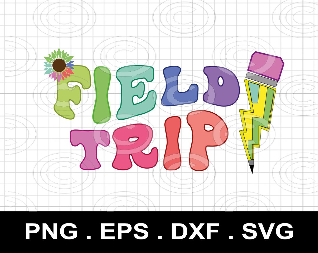 Field Trip Svg Png, School Field Day Svg, School Game Day Svg,teacher