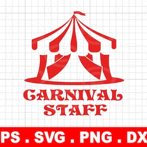 Personnel de carnaval Svg png, chemise d'anniversaire de cirque, tenue d'anniversaire de carnaval, anniversaire de thème de cirque de camée de silhouette