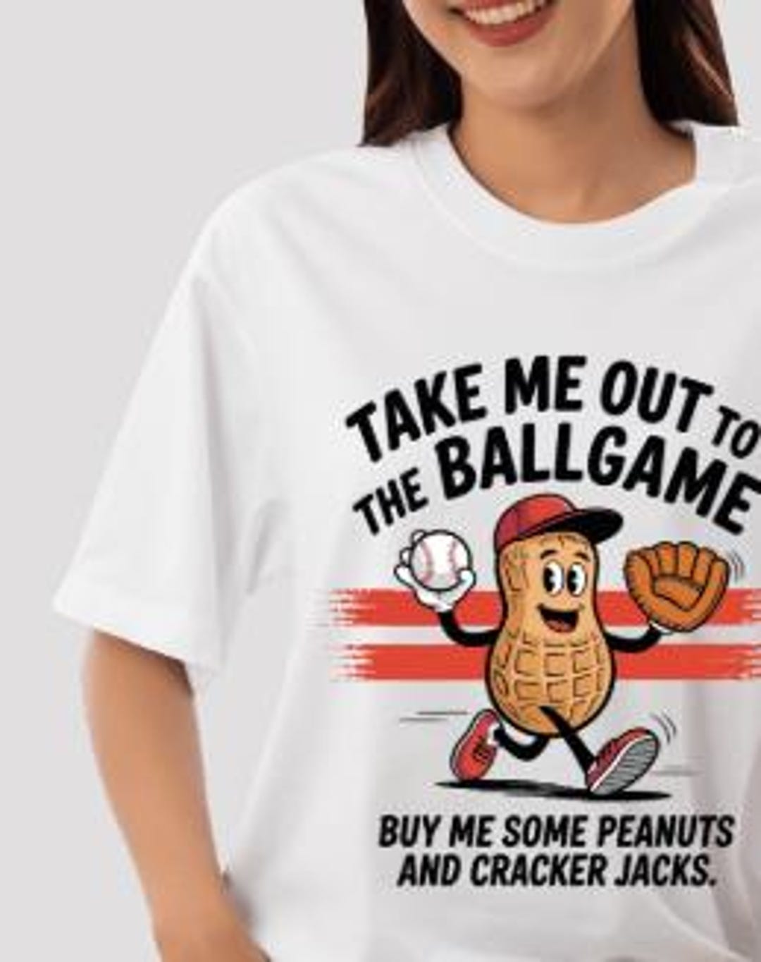Poppy & Pine Take Me Out To the Ballgame T Shirt main image 0