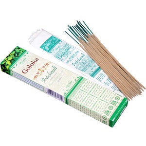 Goloka Incense Indian Organic Hand Rolled  in India- 12 Pack