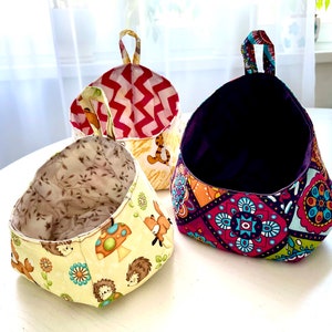Storage Pod Sewing Pattern and Video Instructions Bubble Pod Sewing ...