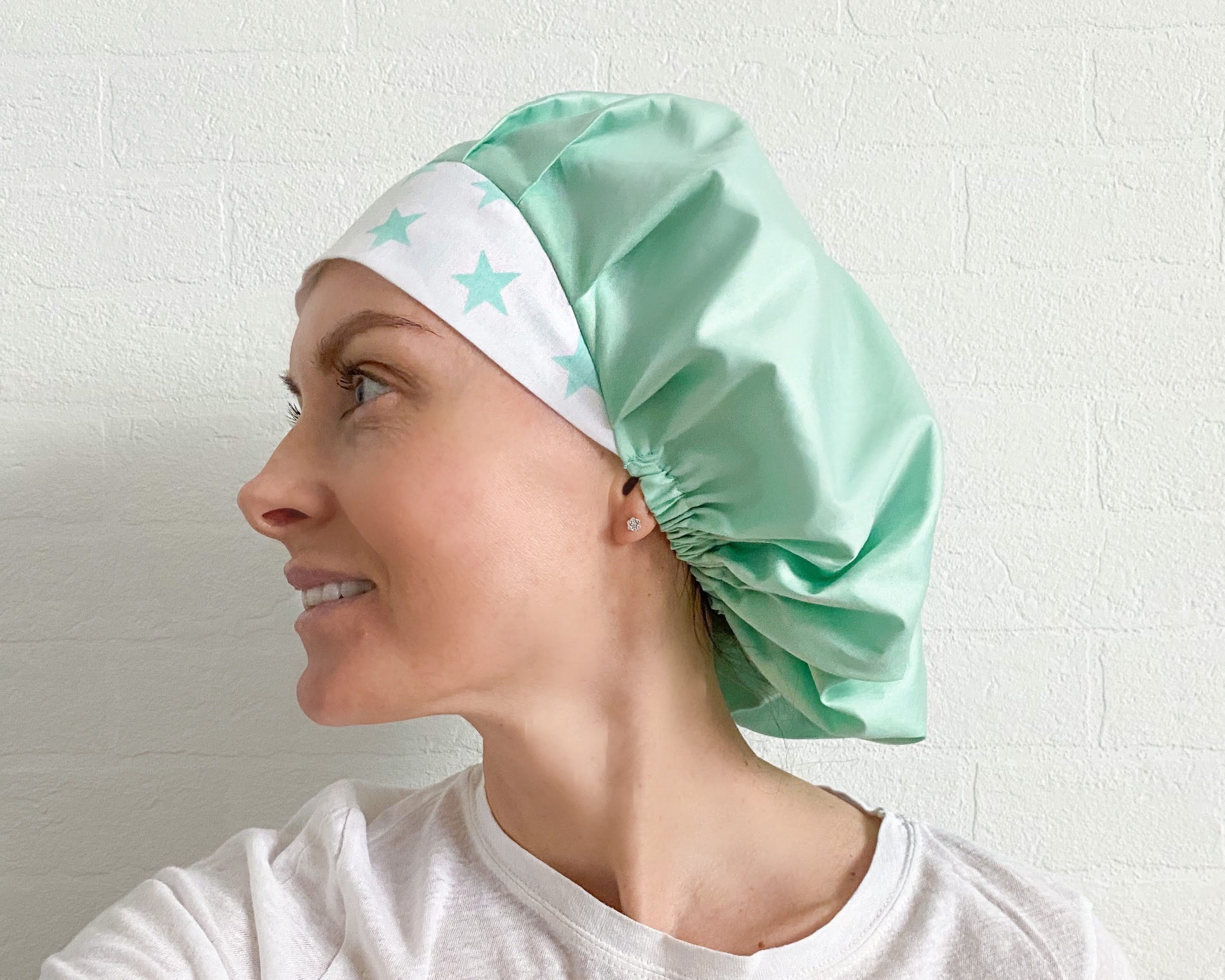 Scrub Hat Style3 Bouffant Sewing Pattern and Written - Etsy