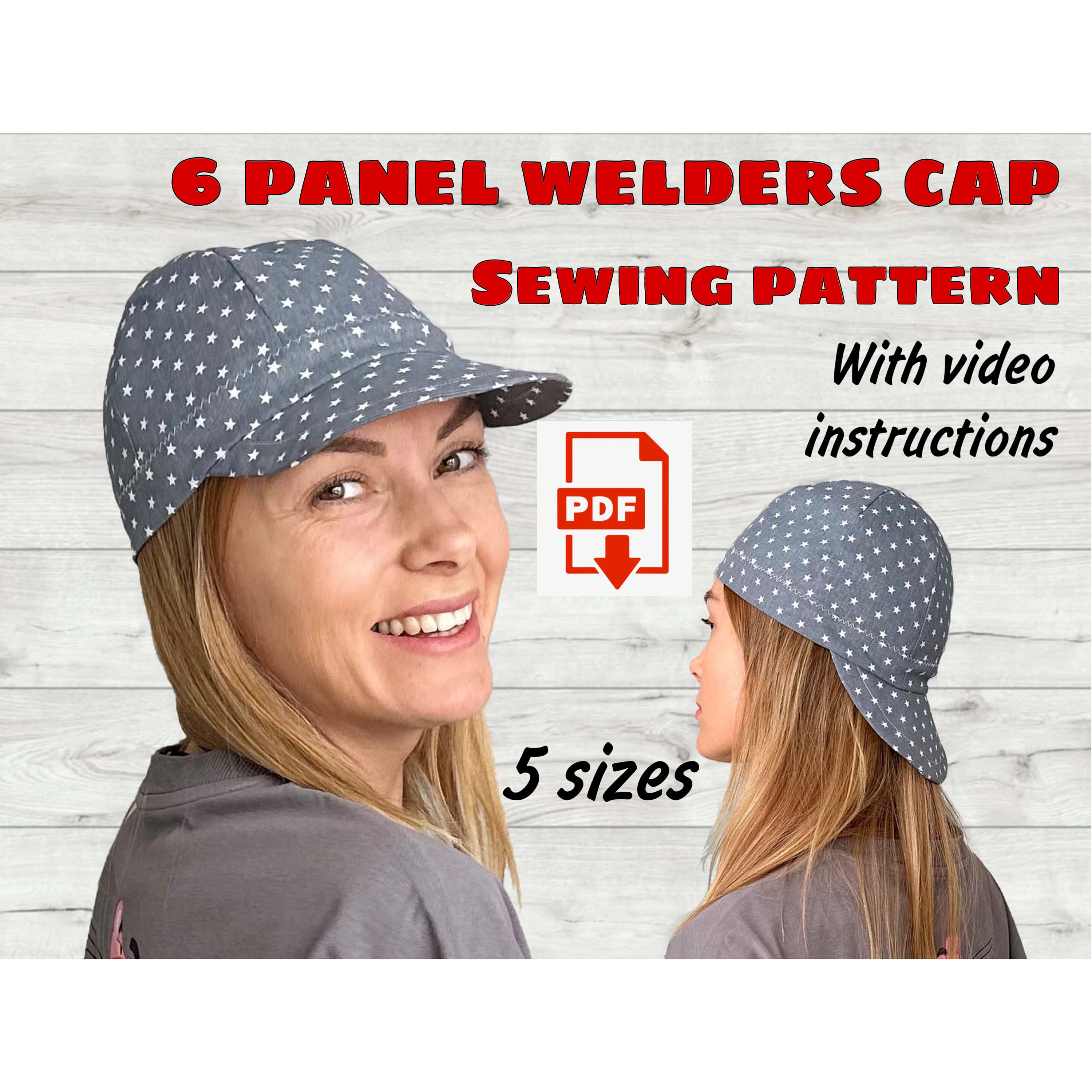 Pattern for 2024 welding cap