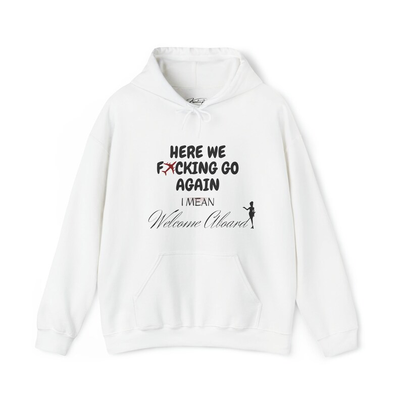 Funny Cabin Crew Hoodieflight Attendant Hoodie Aviation Etsy