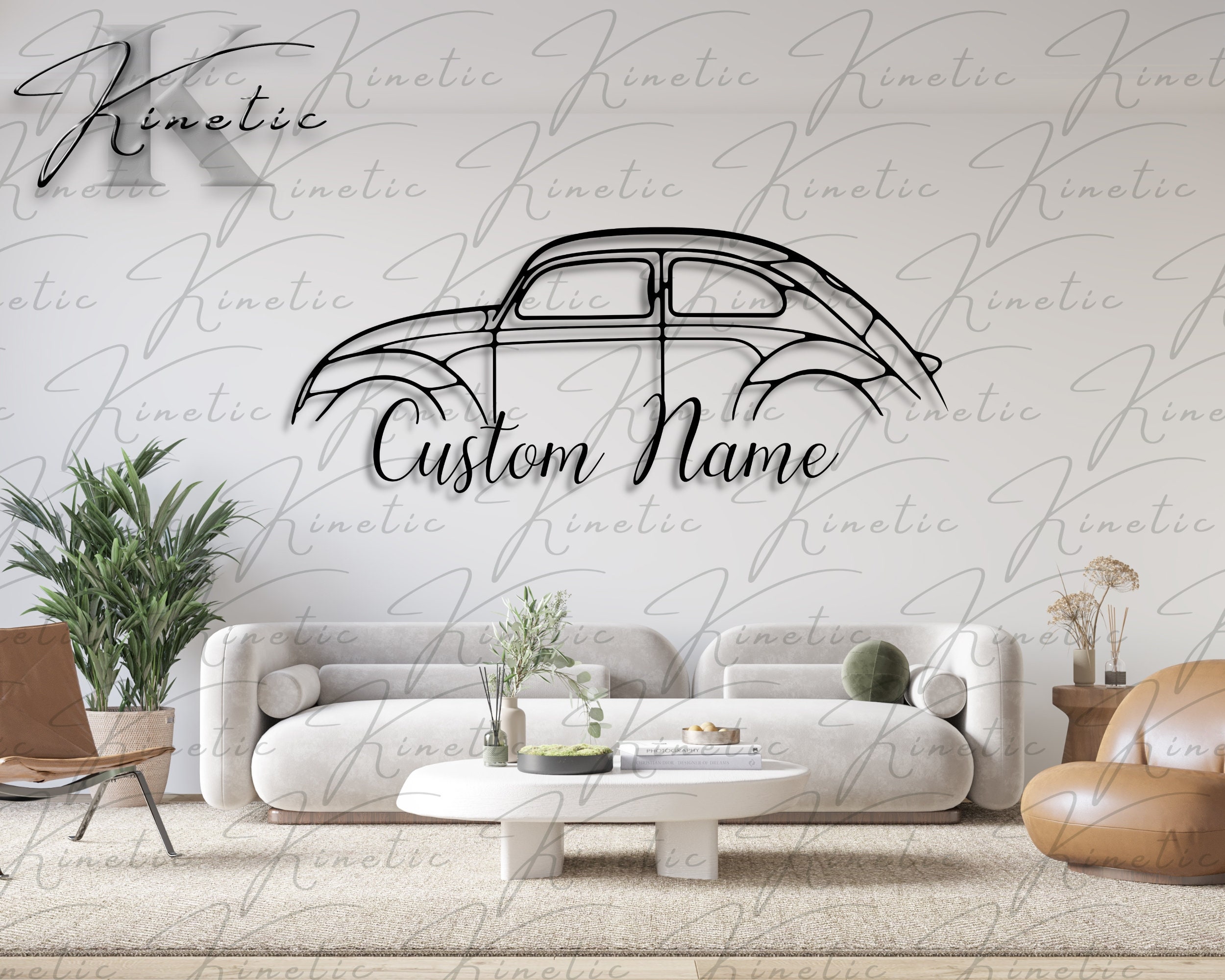 Car Metal Wall Art, Metal Wall Decor, Home Decoration, Interior