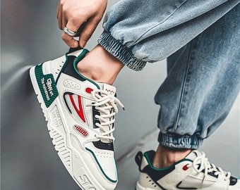 Unisex Retro Sneakers | Fashion-Forward Chunky Shoes | Colorful & Trendy Streetwear Kicks