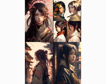 Anime People - 10 images included - multiple sizes