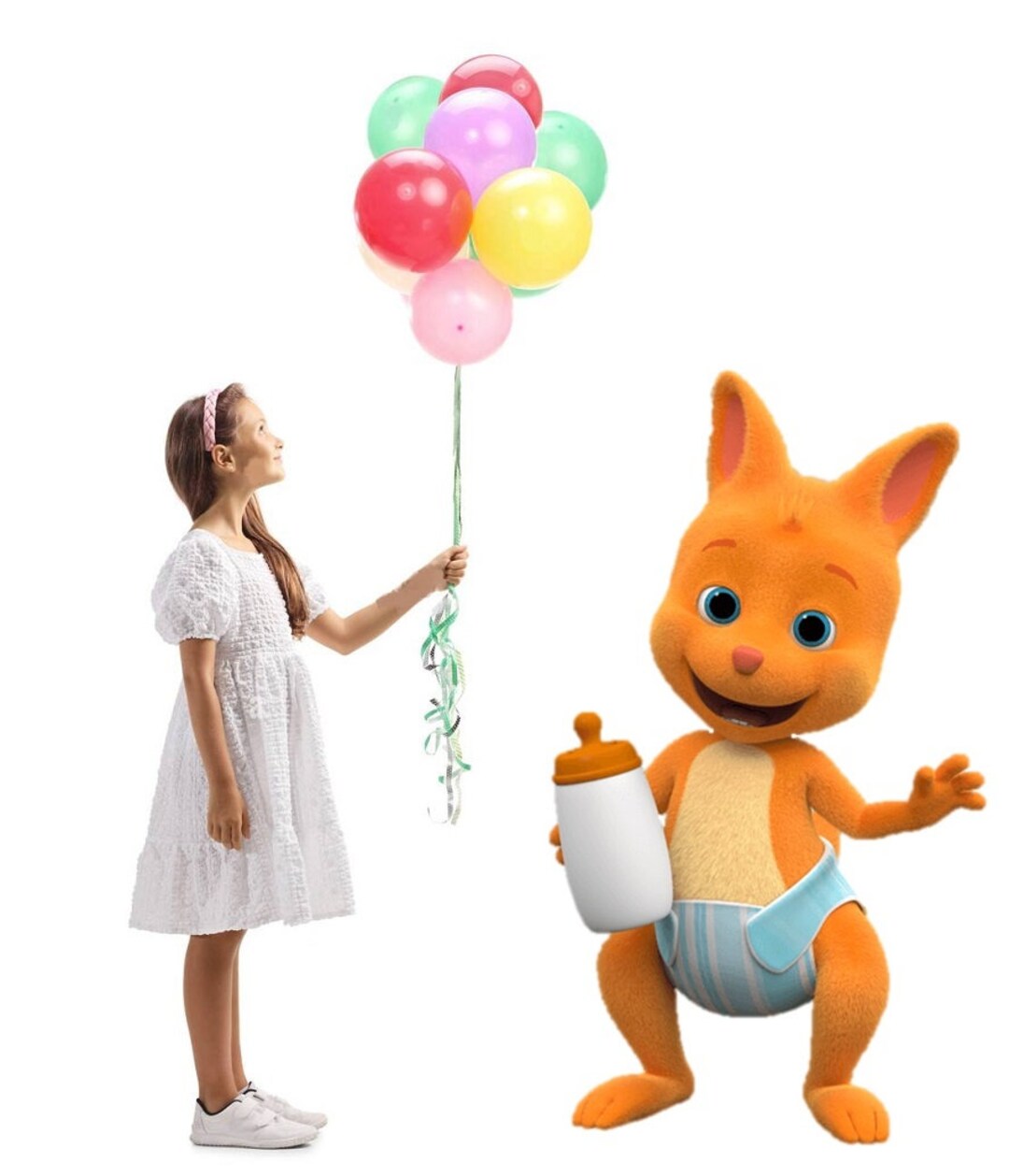 Word Party Kip Wallaby Birthday Party Stand Cardboard Cutout - Etsy