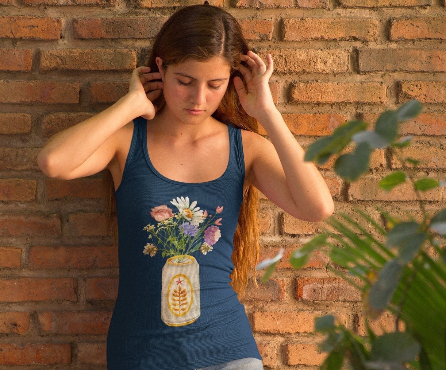 Women's "You Had Me At Day Drinking" Tank Top - Funny Drinking Shirt, Cotton Blend