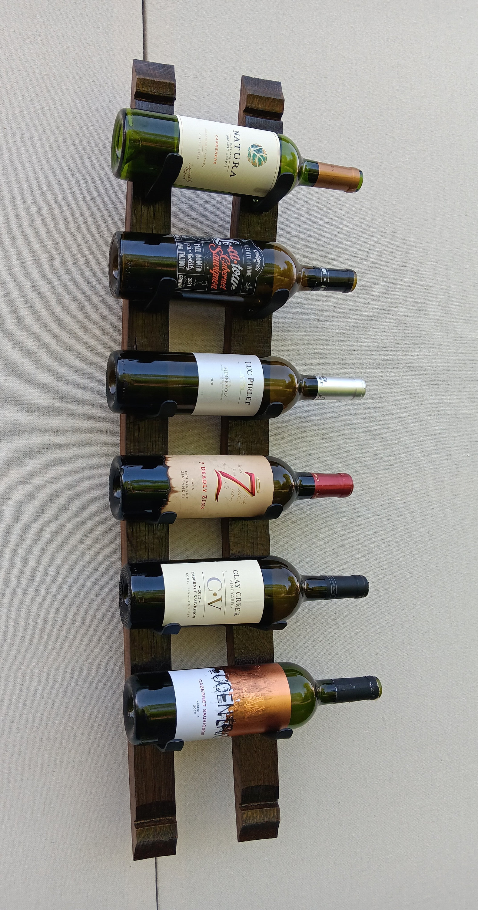 Double Stave Wine Rack - Etsy