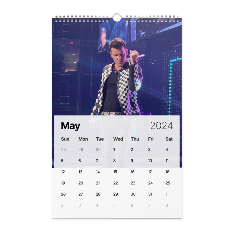 NKOTB Original Photos Wall Calendar 2024 Etsy