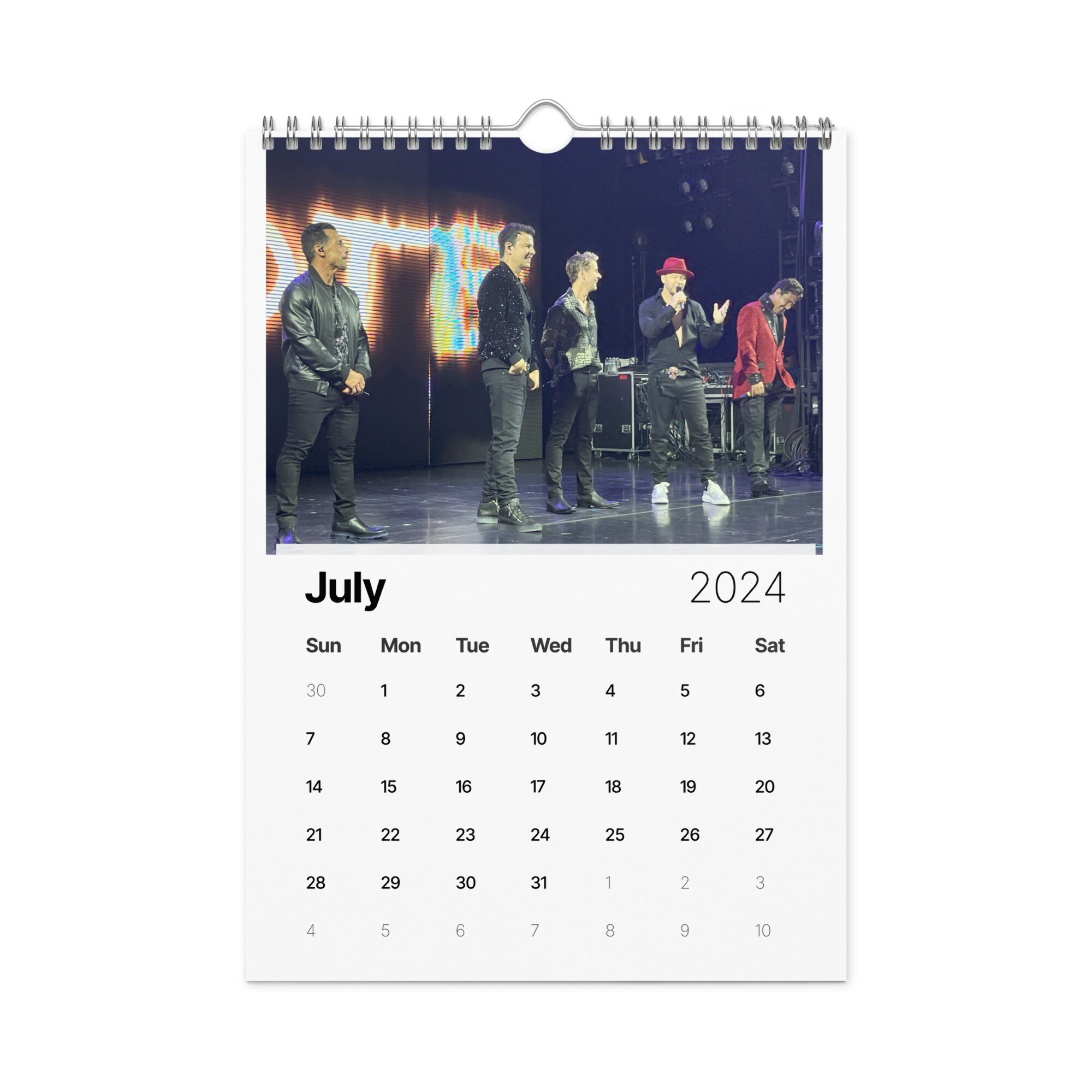 NKOTB Original Photos Wall Calendar 2024 Etsy