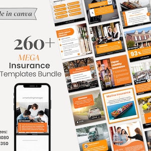 Verzekeringsmakelaar makelaars verzekeringskantoor gezin woning auto bedrijf eigendomsverzekering Instagram sociale media Facebook canva berichtsjablonen