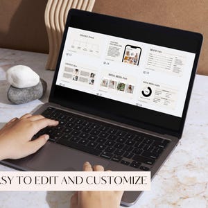 Social Media Strategy proposal Canva templates, Client Strategy for Social Media Managers, Marketing proposal, Canva editable templates