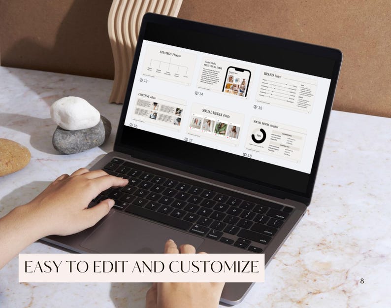 Social Media Strategy proposal Canva templates, Client Strategy for Social Media Managers, Marketing proposal, Canva editable templates