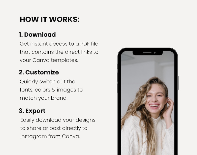 Home organizing home organization Professional or Personal organizer Decluttring CANVA Instagram and Facebook social media posts templates