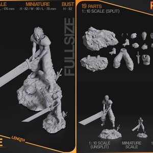 FINAL FANTASY VII Figurine Zack Fair Bring Arts Square Enix