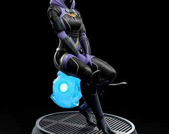 Tali Zorah / Actionfigur / Videospiele / Resin / Mass Effect / 3D-Modell