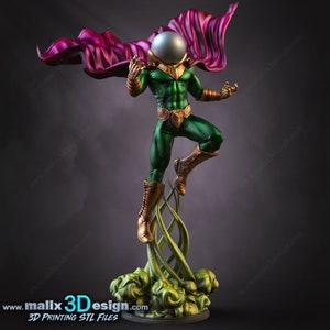 Mysterio / Action Figure / Marvel Comics / Avengers / Resin / Superheroes / 3D Model