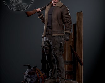Leon Kennedy / Actionfigur / Videospiele / Resin / Resident Evil / 3D-Modell