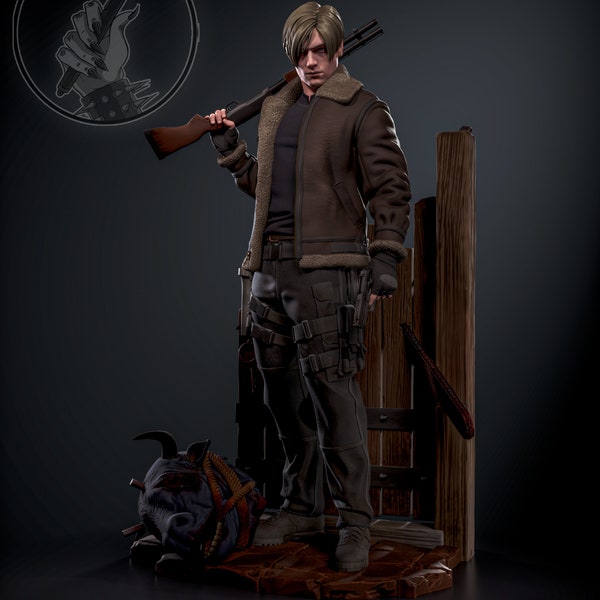 Leon Kennedy Plush Figure - Etsy