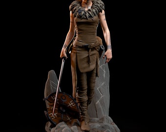 Senua / Action Figure / Videogames / Resin / Hellblade / 3D Model