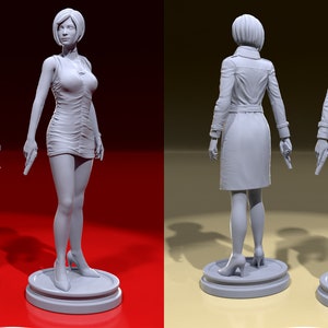 Ada Wong / Action Figure / Videogames / Resin / Resident Evil / 3D Model