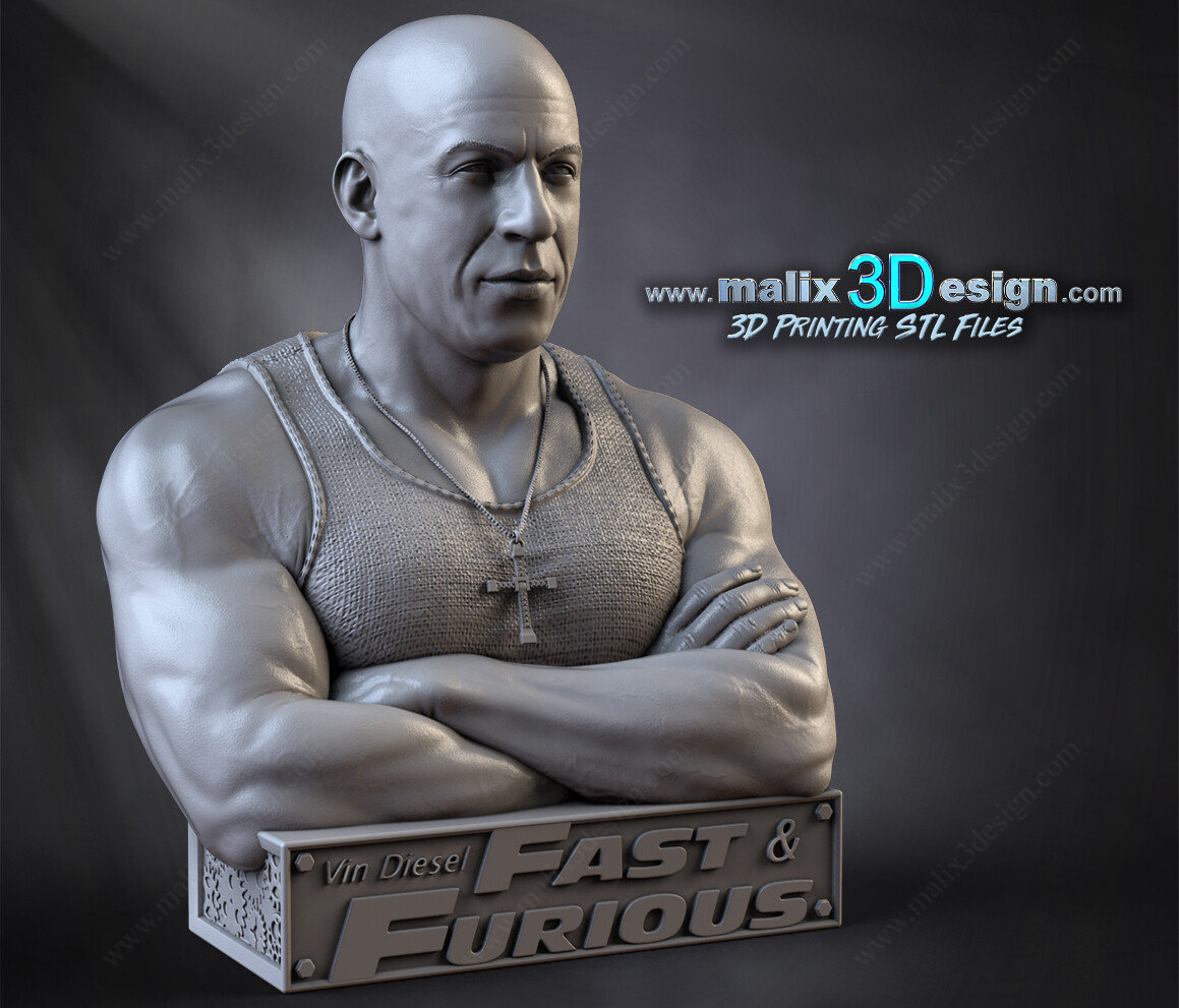 Funko Toretto - Rapido y Furioso - Fast and furious 3D Printing Model -  Threeding
