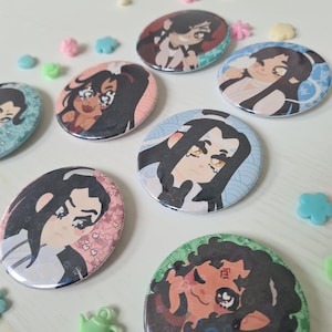 Mxtx 58mm Badges [Heart Holo]