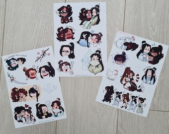 MXTX Vinyl Sticker Sheets