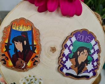 DVAWTK Wooden Pins 6cm