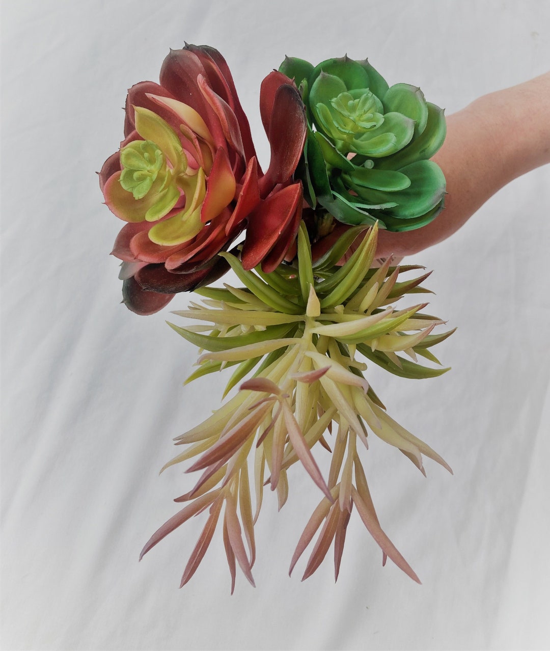 Buy Artificial Succulent Heads 3 Pack Online in India Etsy