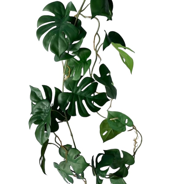 Artificial Trailing Monstera Vine - 110cm