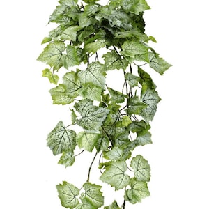 Artificial Grape Leaf Hanging Bush - 100cm