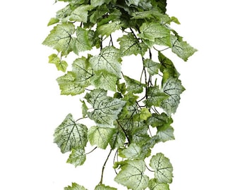 Artificial Grape Leaf Hanging Bush - 100cm