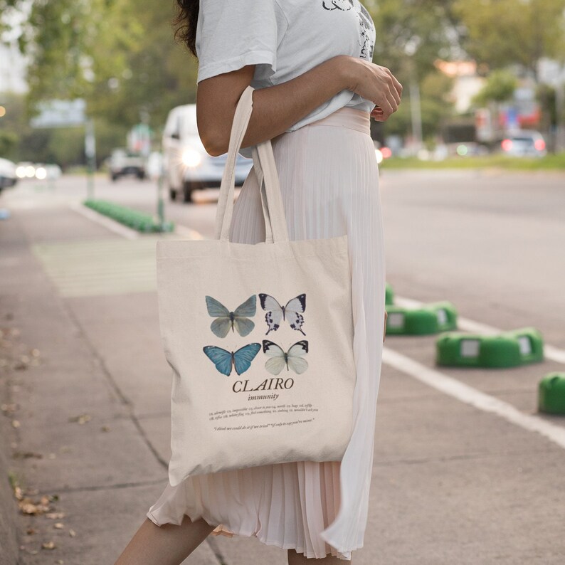 Clairo Immunity Canvas Tote Bag Sling Shirt Metal Heart Etsy