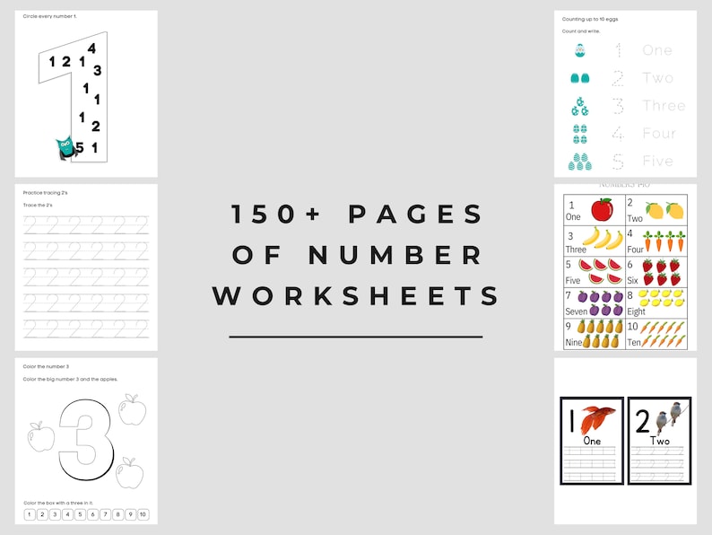 800+ Printable Pages for Preschool and Kindergarten! the Ultimate ...