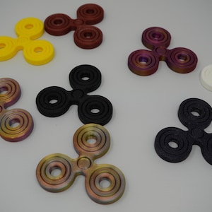 Classic Fidget Spinner, Custom 3D Printed Spinner for Focus and Relaxation, Unique Gift Idea for All Ages