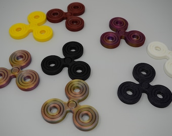 Classic Fidget Spinner, Custom 3D Printed Spinner for Focus and Relaxation, Unique Gift Idea for All Ages