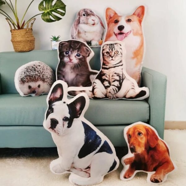 Animal Shaped Pillow Etsy